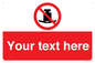 PV5208: Custom No Heavy Loads Sign
