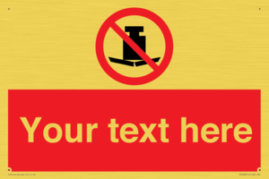 PV5208: Custom No Heavy Loads Sign