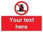 PV5208: Custom No Heavy Loads Sign