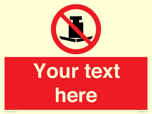 PV5208: Custom No Heavy Loads Sign