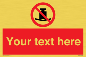 PV5208: Custom No Heavy Loads Sign