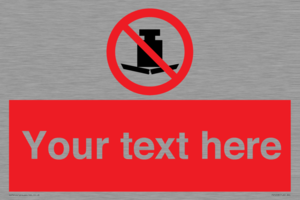 PV5208: Custom No Heavy Loads Sign