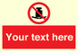 PV5208: Custom No Heavy Loads Sign