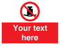 PV5208: Custom No Heavy Loads Sign