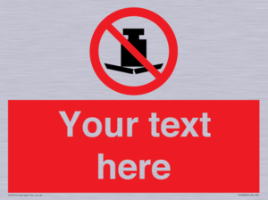 PV5208: Custom No Heavy Loads Sign