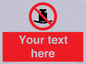 PV5208: Custom No Heavy Loads Sign