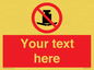 PV5208: Custom No Heavy Loads Sign