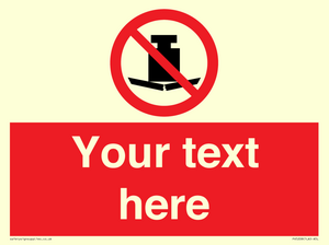 PV5208: Custom No Heavy Loads Sign