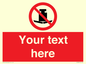 PV5208: Custom No Heavy Loads Sign