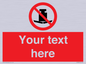 PV5208: Custom No Heavy Loads Sign