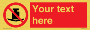 PV5208: Custom No Heavy Loads Sign