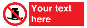 PV5208: Custom No Heavy Loads Sign