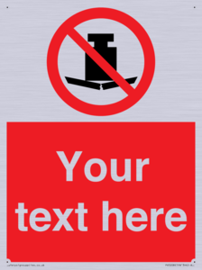 PV5208: Custom No Heavy Loads Sign