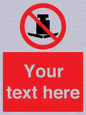 PV5208: Custom No Heavy Loads Sign