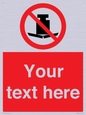 PV5208: Custom No Heavy Loads Sign