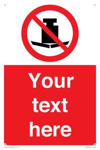 PV5208: Custom No Heavy Loads Sign