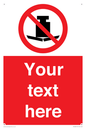 PV5208: Custom No Heavy Loads Sign