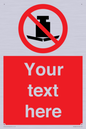 PV5208: Custom No Heavy Loads Sign