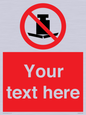 PV5208: Custom No Heavy Loads Sign