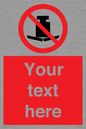 PV5208: Custom No Heavy Loads Sign