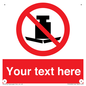 PV5208: Custom No Heavy Loads Sign