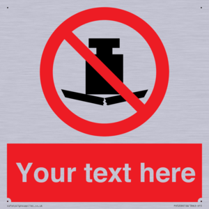 PV5208: Custom No Heavy Loads Sign