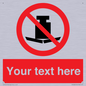 PV5208: Custom No Heavy Loads Sign