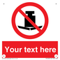 PV5208: Custom No Heavy Loads Sign