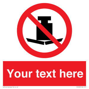 PV5208: Custom No Heavy Loads Sign