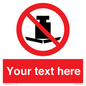 PV5208: Custom No Heavy Loads Sign