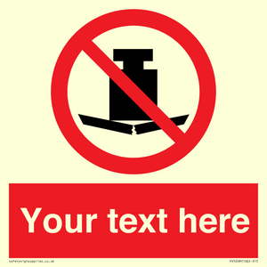 PV5208: Custom No Heavy Loads Sign