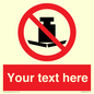 PV5208: Custom No Heavy Loads Sign