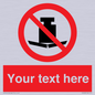 PV5208: Custom No Heavy Loads Sign