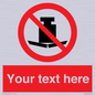 PV5208: Custom No Heavy Loads Sign