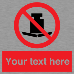 PV5208: Custom No Heavy Loads Sign