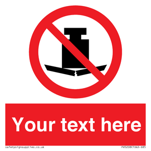 PV5208: Custom No Heavy Loads Sign