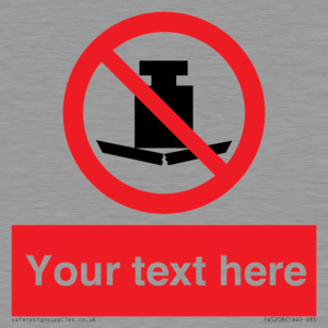 PV5208: Custom No Heavy Loads Sign