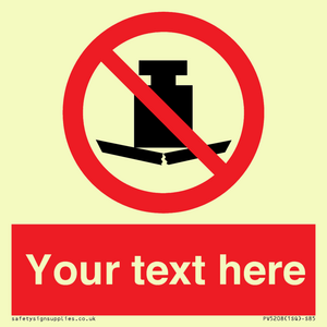 PV5208: Custom No Heavy Loads Sign