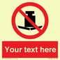 PV5208: Custom No Heavy Loads Sign