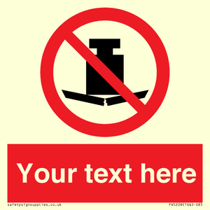 PV5208: Custom No Heavy Loads Sign