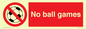 PV5245: No Ball Games