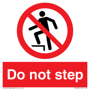 PV5249: Do not step