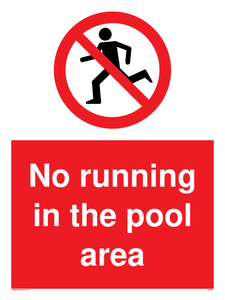 PV5267: No running in pool area