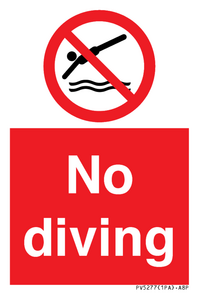 PV5277: No diving