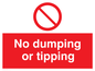 PV5328: No dumping or tipping