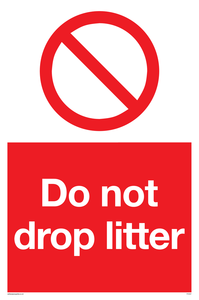 PV5347: Do not drop litter