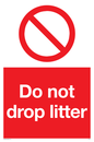 PV5347: Do not drop litter