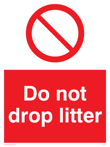PV5347: Do not drop litter