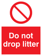 PV5347: Do not drop litter
