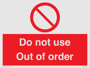 PV5354: Do not use Out of order
